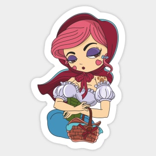 Little Red Riding Hood Sticker